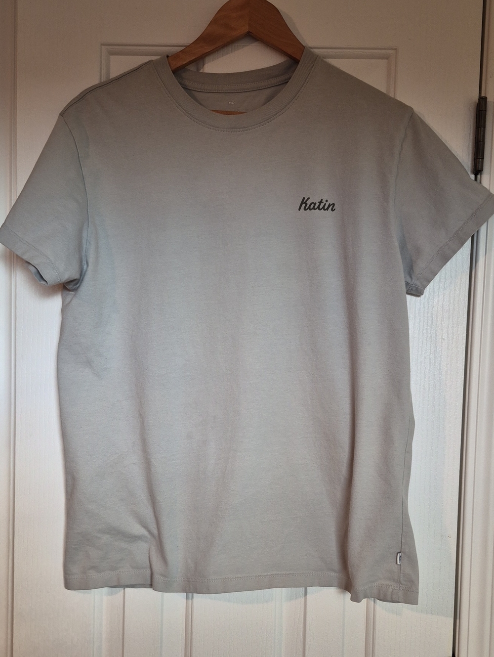Katin Men's Crewneck Short Sleeve T-Shirt in Light Gray